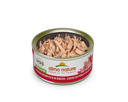 Almo Nature Nourriture humide cuisse de poulet en bo…