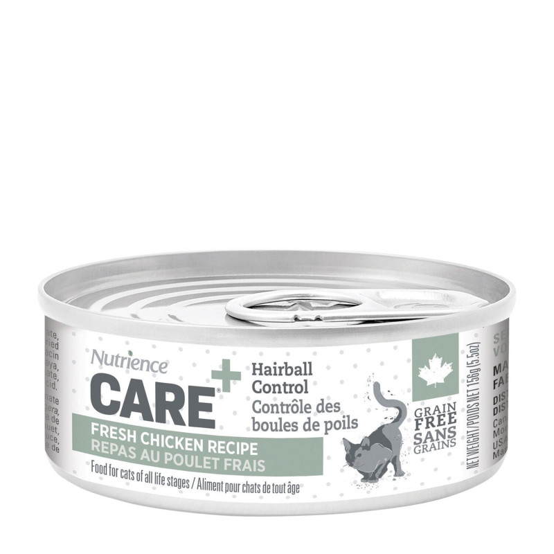 Hairball control pâté for cats…