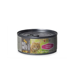 Wet food for cats, royal pork
