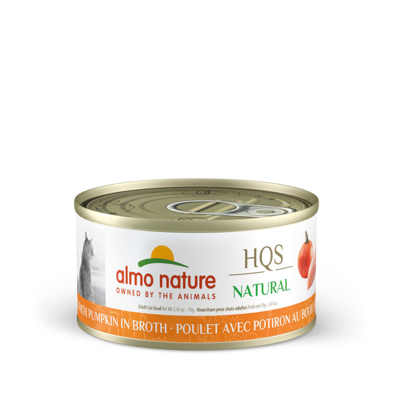 Almo Nature Conserve au poulet et potiron pour chat …