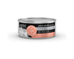 Wet salmon food for adult cats…