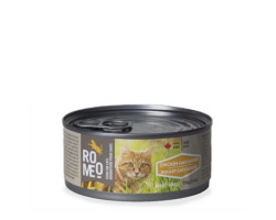 Romeo Nourriture humide pour chats, poulet cac…