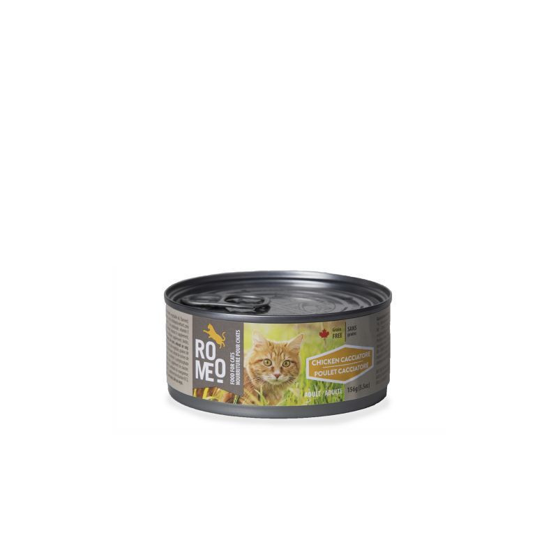 Romeo Nourriture humide pour chats, poulet cac…