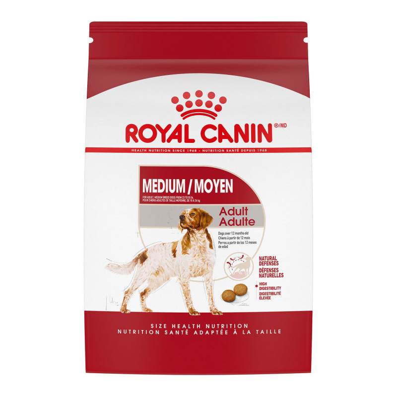 Dry food for medium breed dogs…