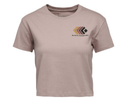 Faded Crop Short Sleeve T-Shirt - Women's