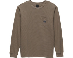 Alder Long Sleeve Thermal Pocket Sweatshirt - Men's