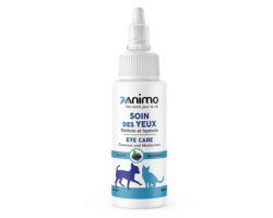 Soins des Yeux Chiens et Chats, Nettoie et Hydrate, 60 ml – Zanimo