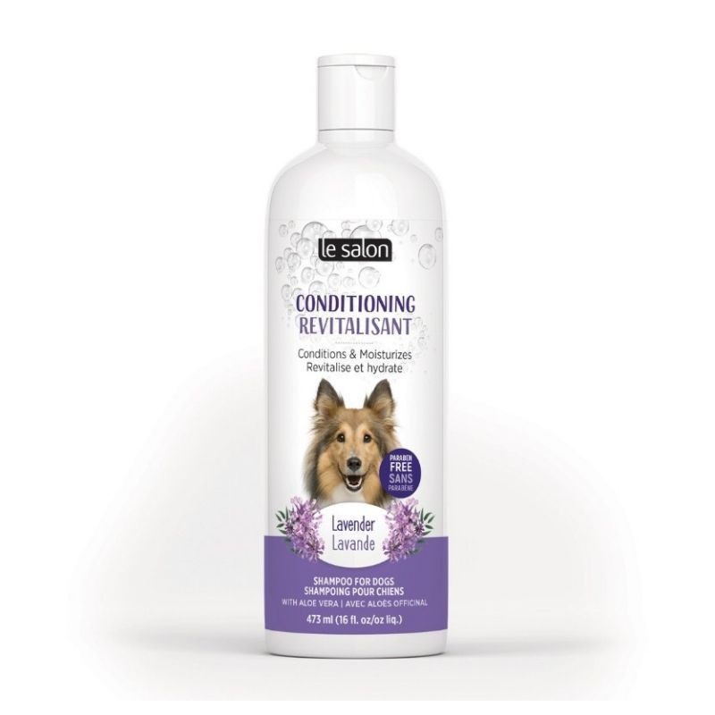 Shampoing revitalisant Le Salon pour chiens, parfum de lavande, 473 ml