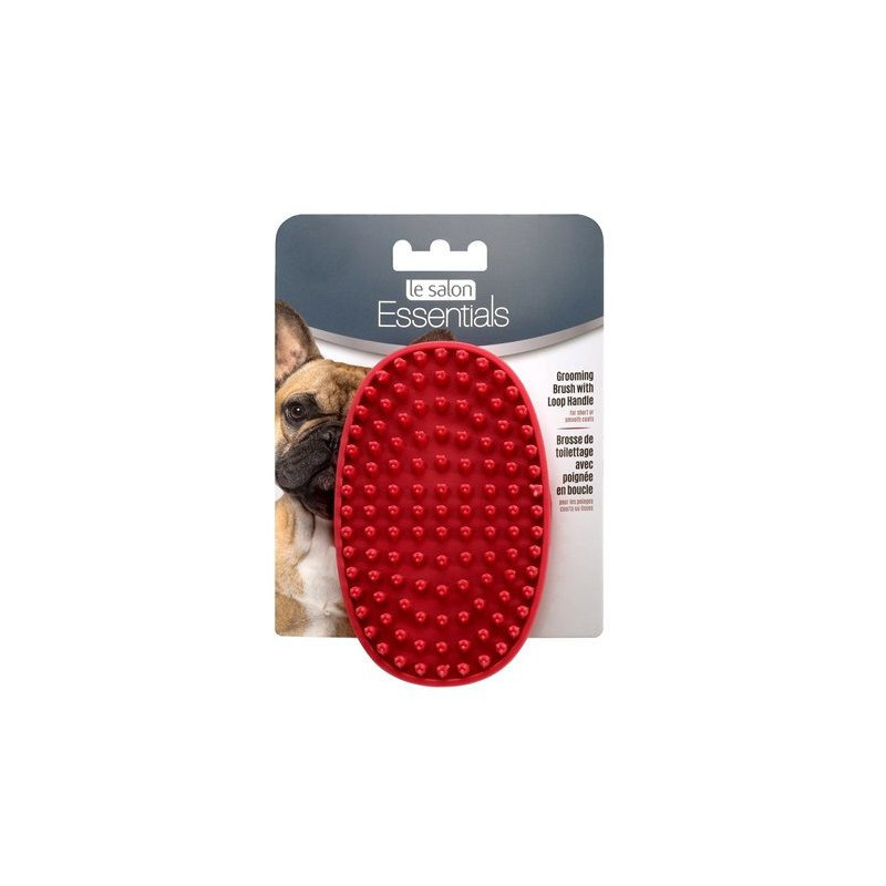 Brosse en caoutchouc avec poignée en boucle – Essentials Le Salon