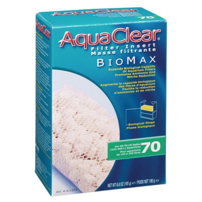 BioMax pour filtre à moteur Aquaclear 70 – Filtration Biologique