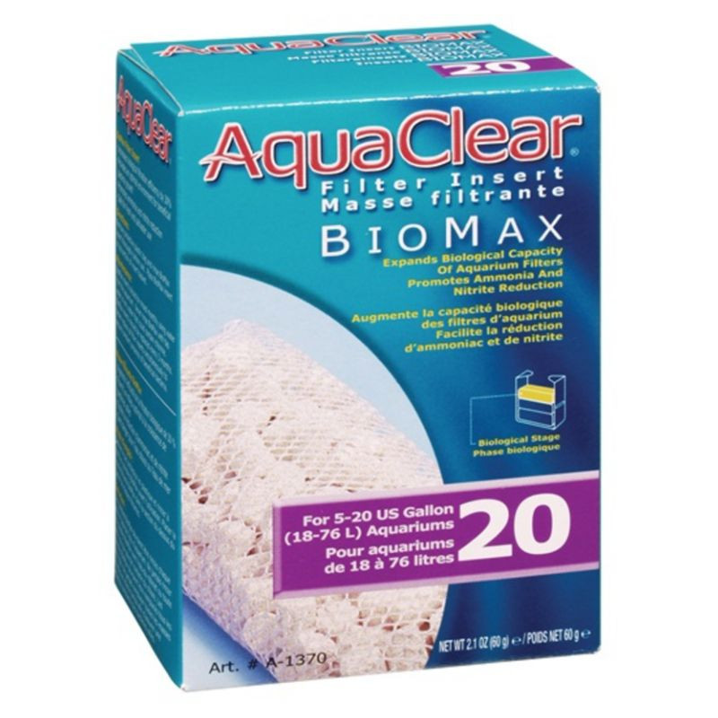 BioMax pour filtre à moteur Aquaclear 20 – Filtration Biologique