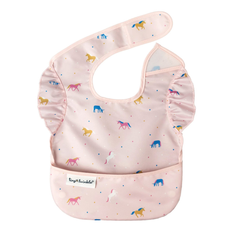 Printed bib - Unicorn Confetti