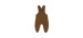 Toffee Bear Overalls 3-24 months