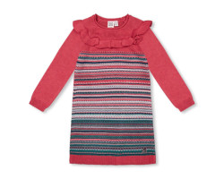 Deux par Deux Robe Tricot Licorne 3-6ans