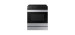 Cuisinière encastrable de 30 po. Samsung 6.3 pi.cu avec caméra de four en Inox NSE6DG8700SRAC