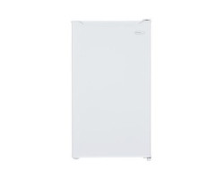 19" Freestanding Compact Refrigerator, 3 cu.ft., White, Danby DCR033B2WM