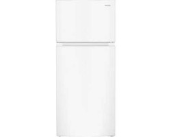 Réfrigérateur autoportant à congélateur supérieur de 28 po, 16 pi.cu, blanc, Frigidaire FRTE1622AW