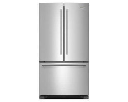 36" Freestanding French Door Refrigerator, Fingerprint Resistant, 25 cu. ft., Stainless Steel, Maytag MRFF4136RZ