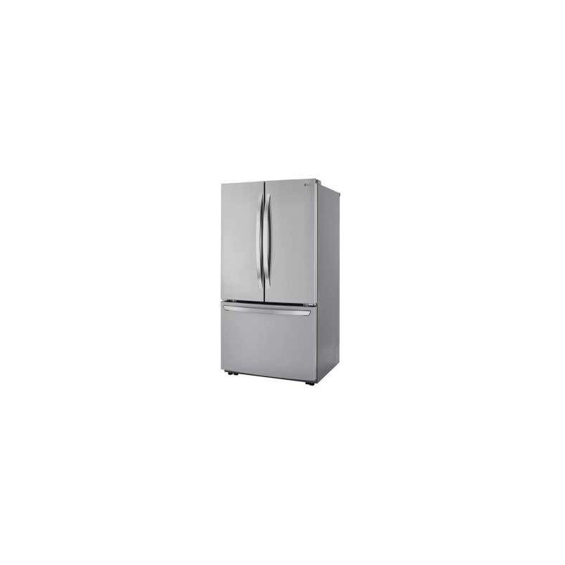 36" Freestanding French Door Refrigerator with Bottom Freezer, 29 cu. ft., Stainless Steel, LG LRFCS29D6S