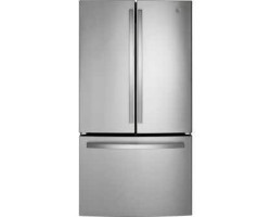 36" Freestanding Refrigerator with Bottom Freezer, French Door, Fingerprint Resistant, Counter Depth, 22 cu. ft., Stainless Ste