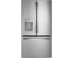 36" Freestanding Refrigerator with Bottom Freezer, French Door, Fingerprint Resistant, Counter Depth, 21 cu. ft., Stainless Ste