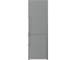 Blomberg BRFB1322FBI Fingerprint Resistant Refrigerator with 24" Counter Depth Bottom Freezer, 11 cu. ft., Stainless Steel