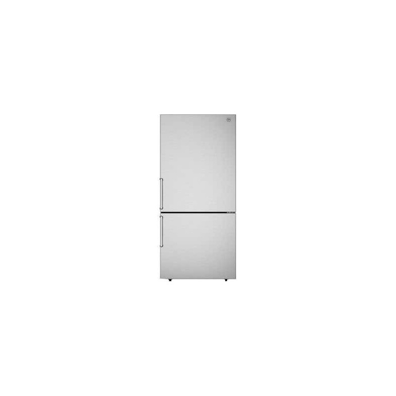 31" Upright Reversible Bottom Freezer Refrigerator, Counter Depth, 18 cu.ft., Stainless Steel, Bertazzoni REF31BMFIXNV