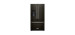 36" Freestanding French Door Refrigerator with Exterior Ice and Water Dispenser, Standard Depth, 27 cu. ft., Black Stainless St