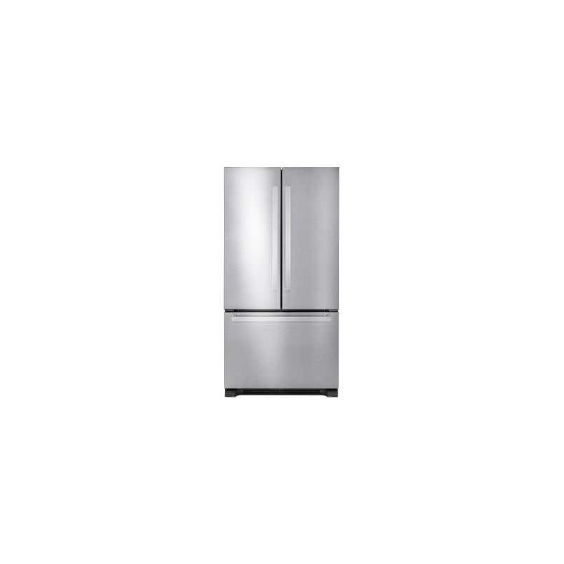 36" Black Freestanding French Door Refrigerator, Counter Depth, 22 cu. ft., Stainless Steel, JennAir JFFCF72DKM