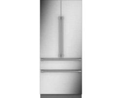 36" Built-In French Door Refrigerator Freezer, 20 cu. ft., Panel Required, Monogram ZIP364NBVII