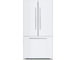 36" French Door Bottom Freezer Refrigerator, 21 cu. ft., White, Marathon MFF208WFD