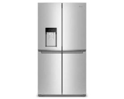 36" Counter Depth Freestanding French Door Refrigerator, 19 cu. ft., Stainless Steel, Whirlpool WRQC7836RZ