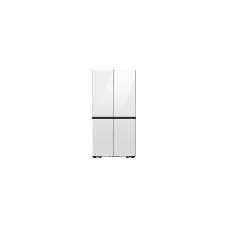 36" Refrigerator Freezer with Beverage Center, 23 cu.ft., White, Samsung Bespoke RF23DB960012AA