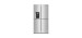 36" Freestanding French Door Refrigerator, Counter Depth, 19 cu. ft., Stainless Steel, KitchenAid KRQC736RPS