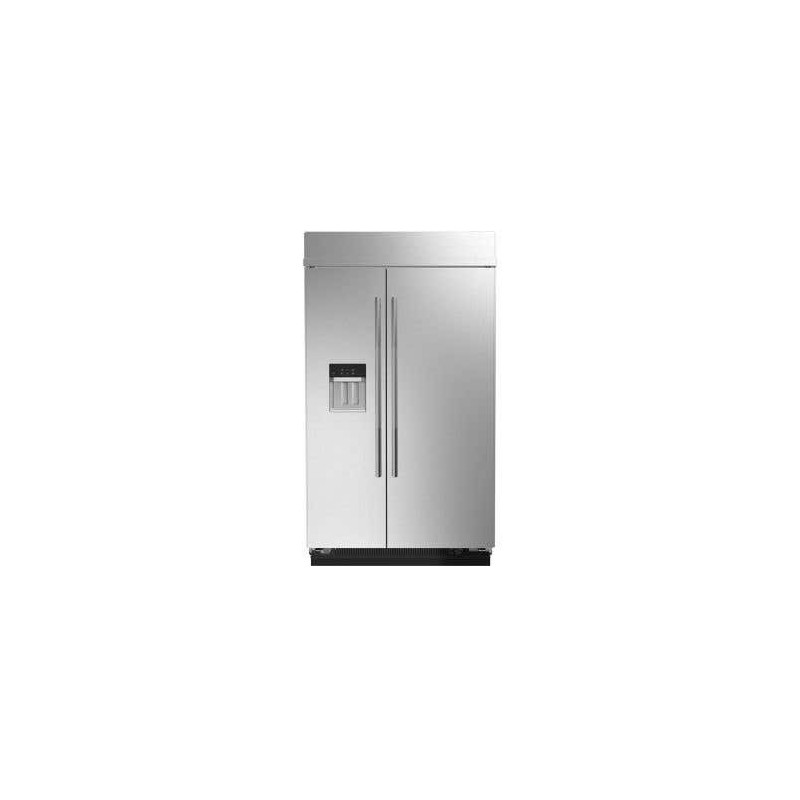 48" Built-In Side-by-Side Refrigerator with External Ice and Water Dispenser, Counter Depth, 29 cu. ft., Panel Ready, JennAir J