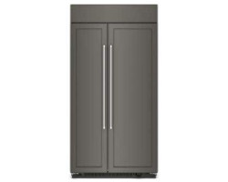 42" 26 cu. ft. Built-In Side-by-Side Refrigerator, Panel Ready, KitchenAid KBSN702MPA