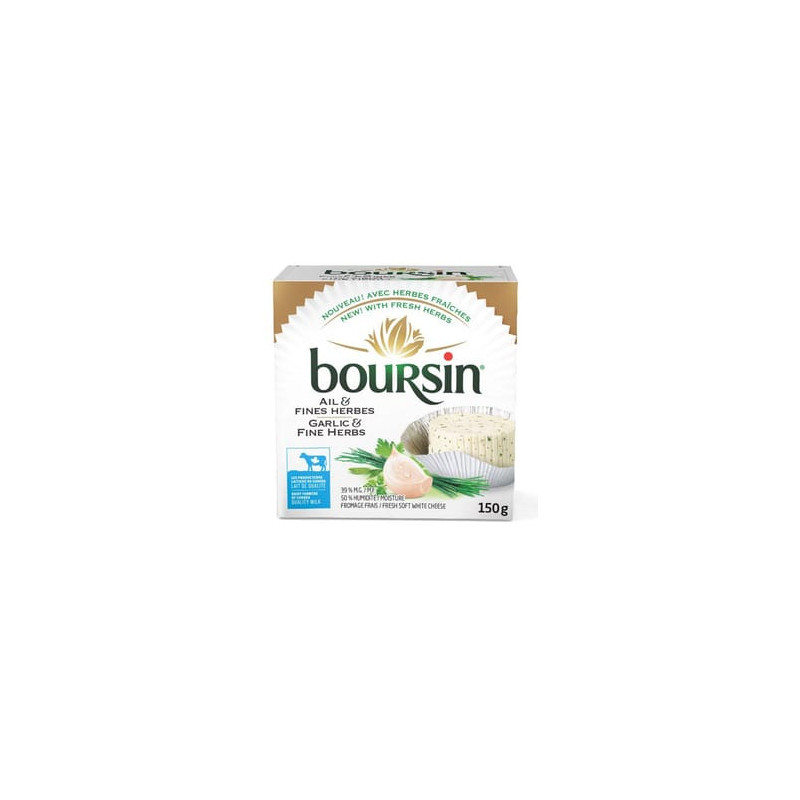 Boursin / 150 g Fromage Boursin - Ail et fines herbes