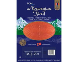 Dom / 100 g Poisson Fjords Norvège  -  Saumon fumé