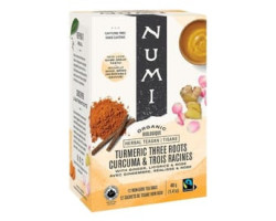 Numi / 12 un. Tisane au curcuma et trois racines biologique équitable