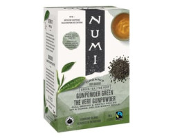 Numi / 18 un. Thé vert gunpowder biologique équitable