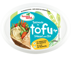 Fontaine Santé / 430 g Trempettes - Tartinade au tofu