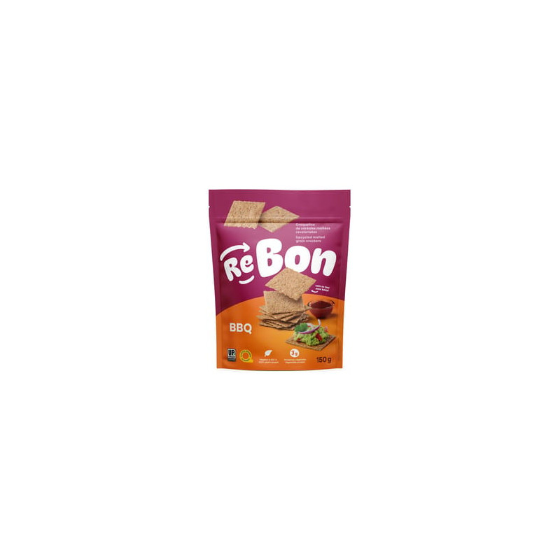 Rebon / 150 g Craquelins de céréales maltées revalorisées -  BBQ