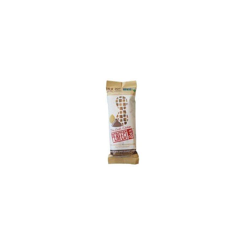 Perfect Bar / 65 g Barre nutrition biologique  - Beurre d'arachides et pépites de chocolat