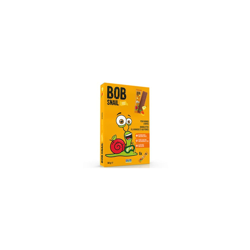 Bob Snail / 84 g Bandelettes A la Mangue et aux Poires