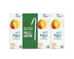 Kiju / 4x200 ml Jus de fruits biologique - Mangue Ananas