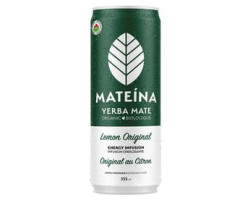 Mateina / 355 ml Boisson énergétique biologique - Original au citron