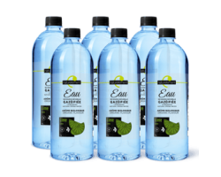 Avril Sélectionné / 6x1 l Eau de source naturelle gazéifiée - Arôme lime biologique