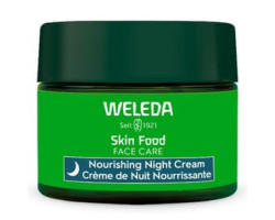 Weleda / 40 ml Crème nuit végétalienne - Nourrissante