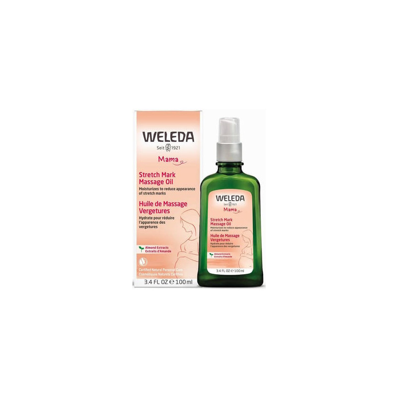 Weleda / 100 ml Huile de massage pour vergétures Mama