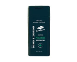 Green Beaver / 370 ml Shampooing et revitalisant 2 en 1 pour homme - Pine mint